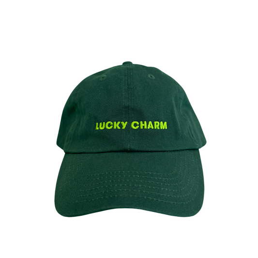 "Lucky Charm" Embroidered Dad Hat