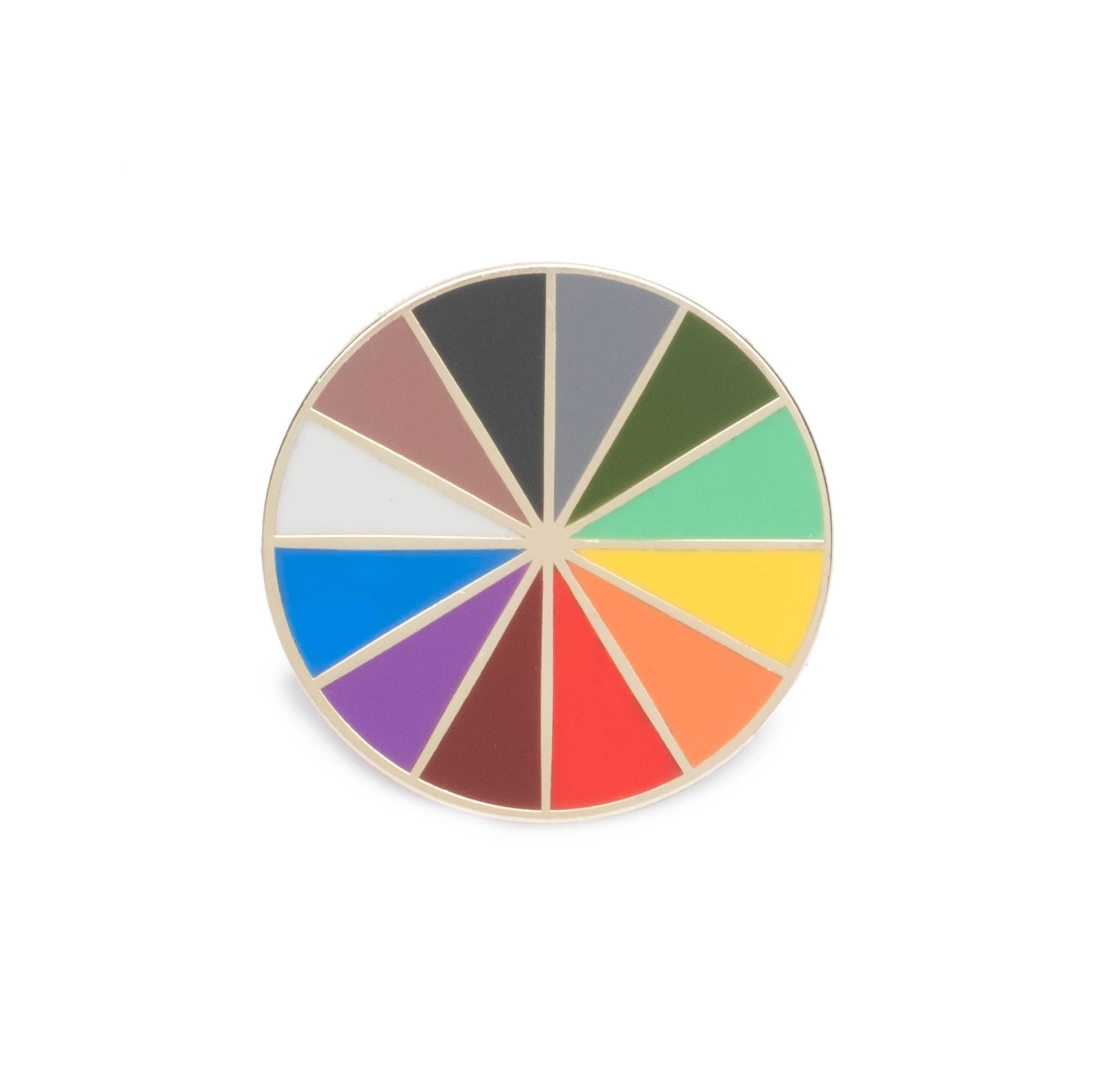 Color Factory Color Wheel Pin - colorfactoryshop