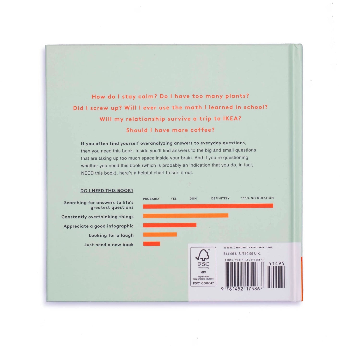 Am I Overthinking This?: Over-answering life's questions in 101 charts - colorfactoryshop
