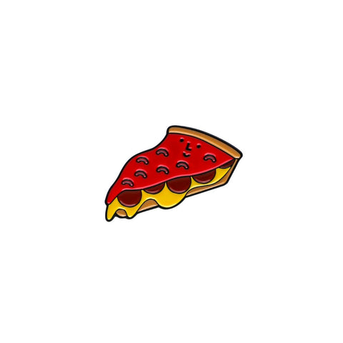 Chicago Deep Dish Pizza Enamel Pin