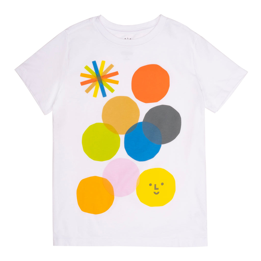 Color Factory Kid's Dot T-Shirt S (5-6)