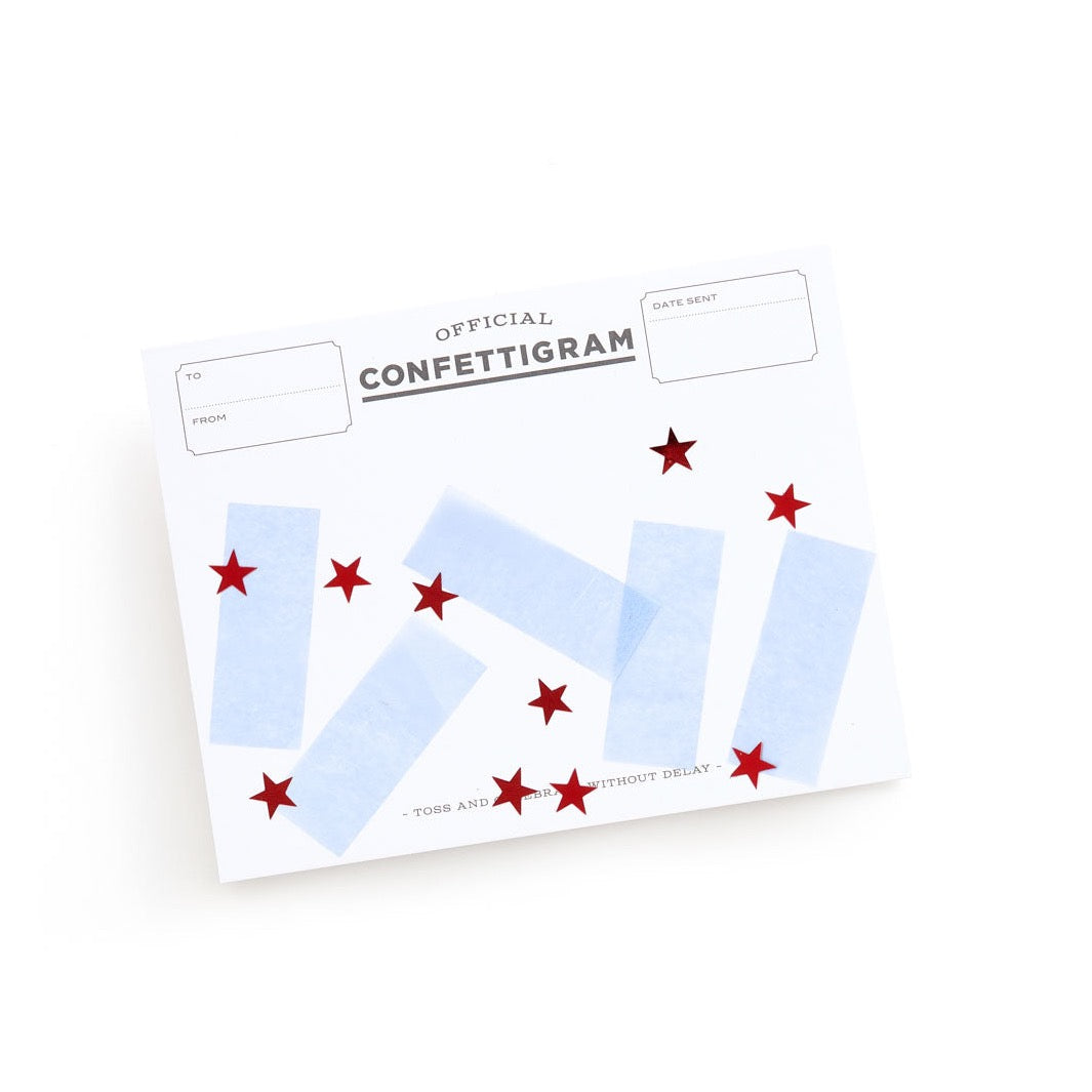Custom Chicago Confettigram