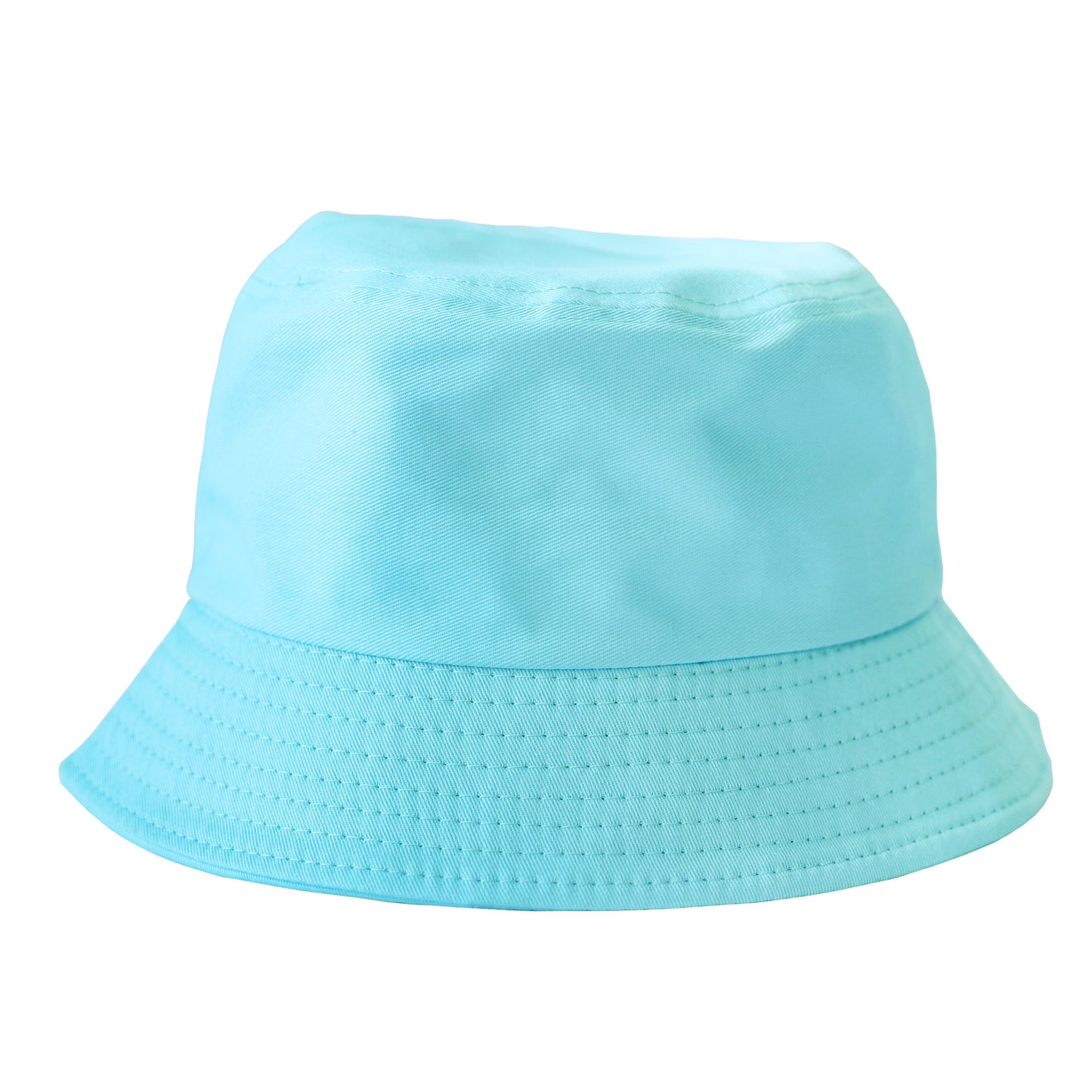Blue Cotton Smiley Logo Bucket Hat