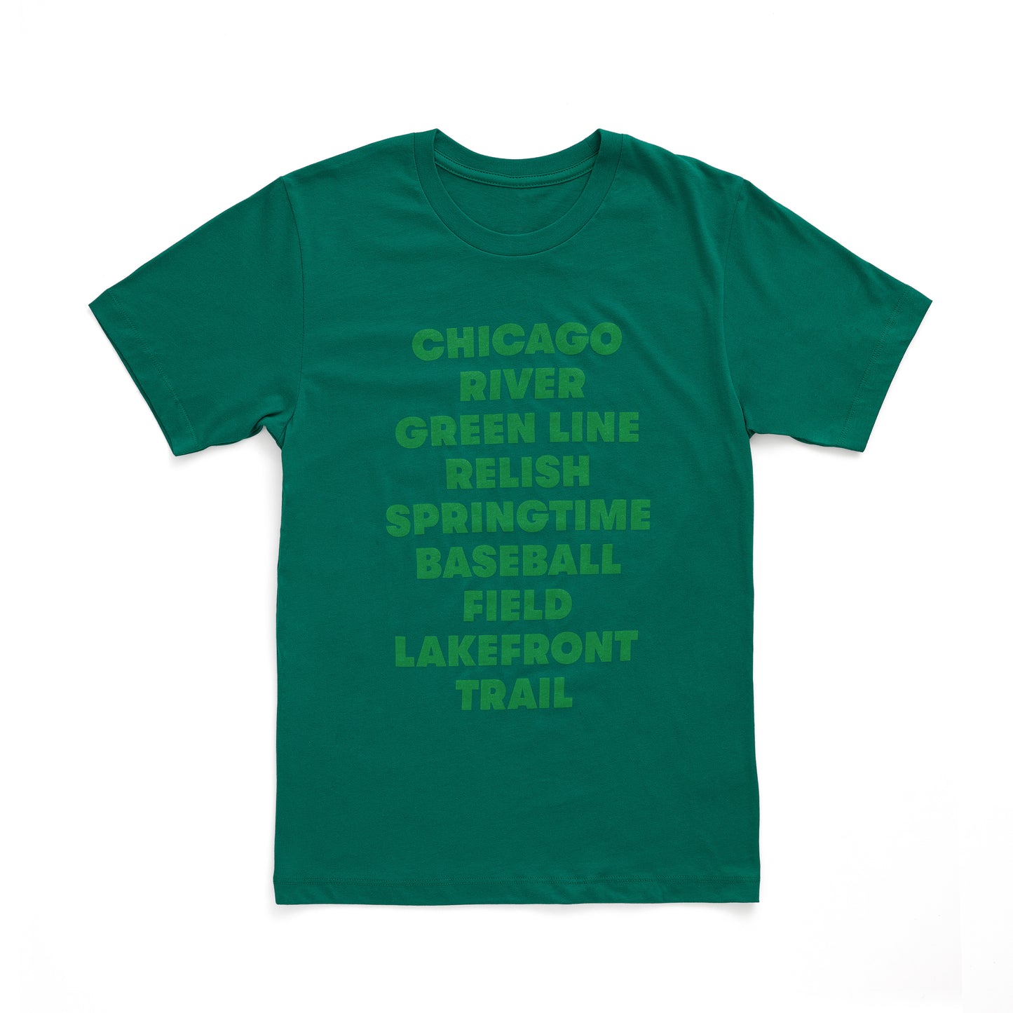 Favorite Green (Chicago) Things Tee