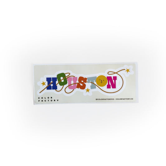Houston Logo Large Kiss Cut Sticker