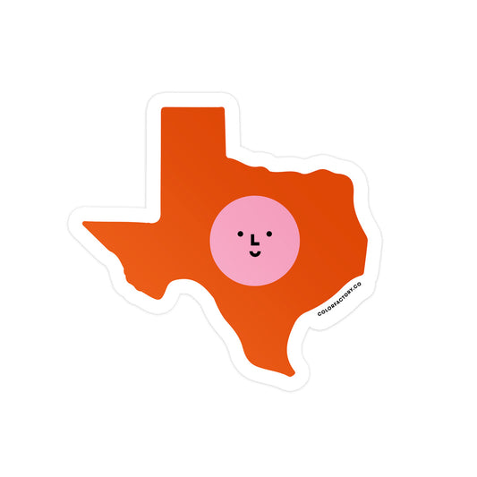 Texas Icon Die Cut Sticker