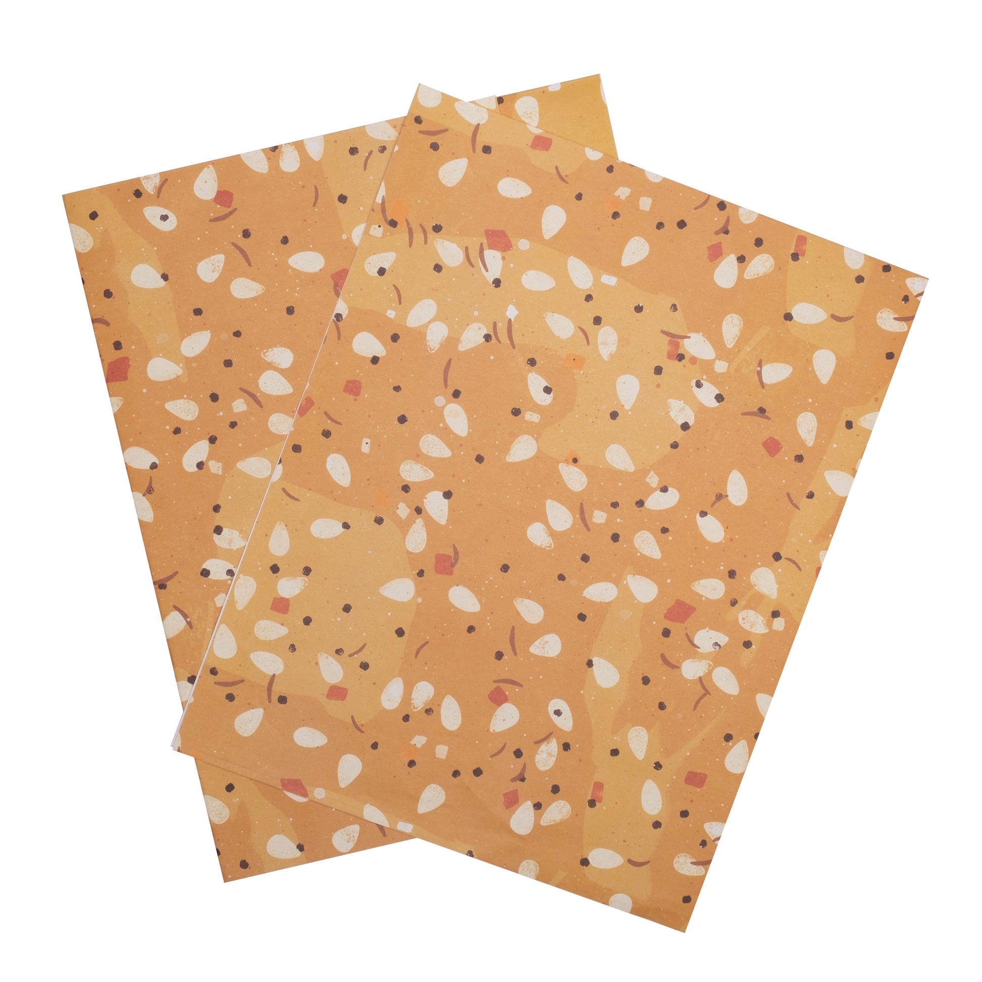 Food Terrazzo Wrapping Paper - colorfactoryshop