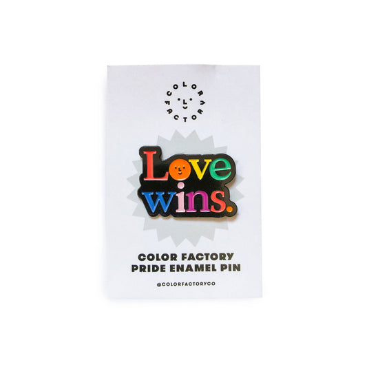 Love Wins Enamel Pin