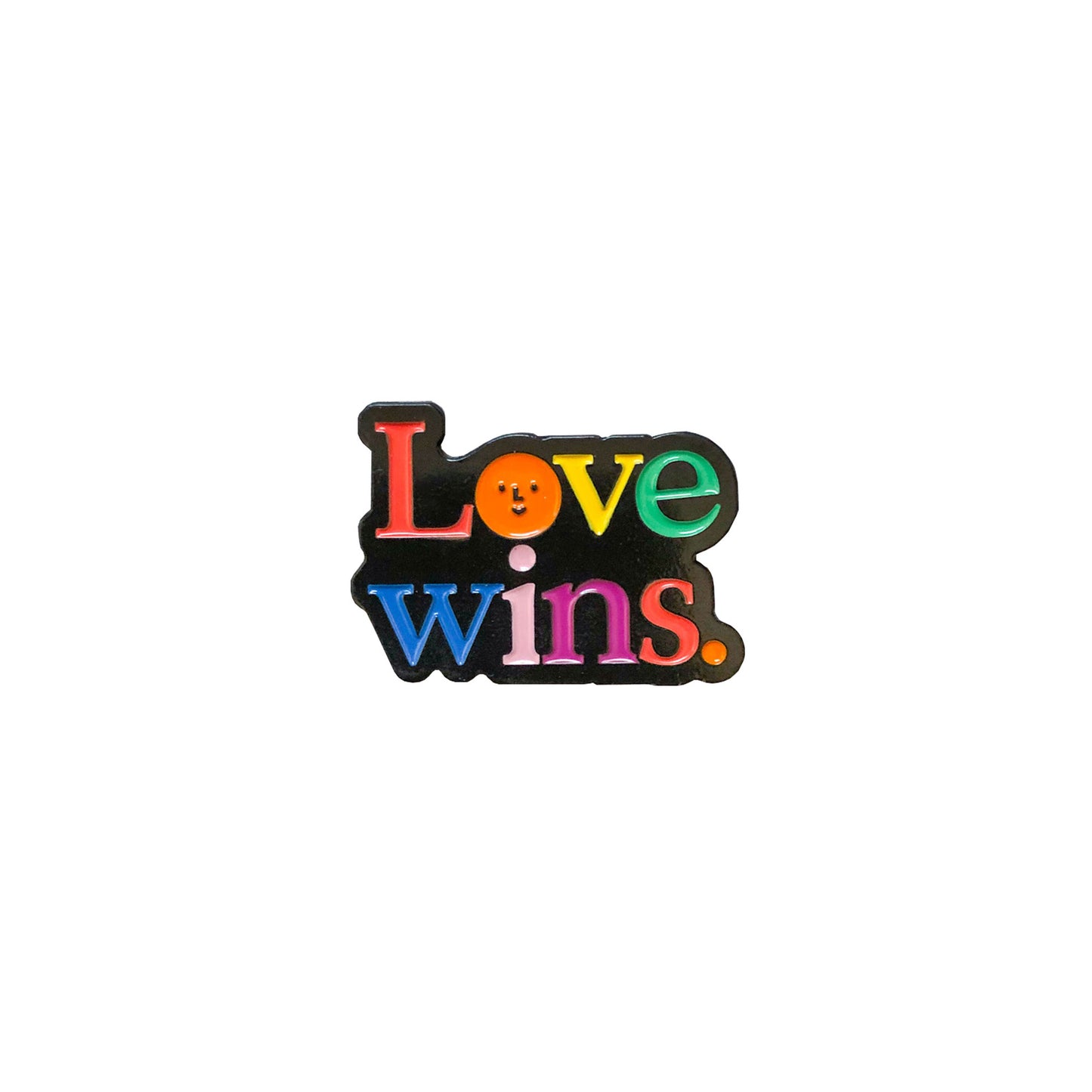 Love Wins Enamel Pin
