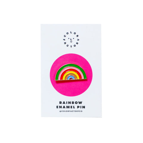 Rainbow Watercolor Monogram E Pin for Sale by Colorcore